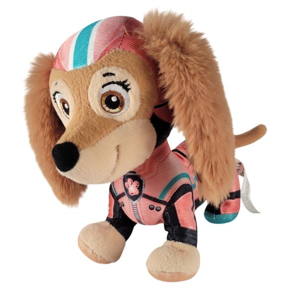 Paw Patrol Mighty Movie Skye Plush Dog 2023 Spin Master 7" Stuffed Animal Toy - Picture 1 of 16